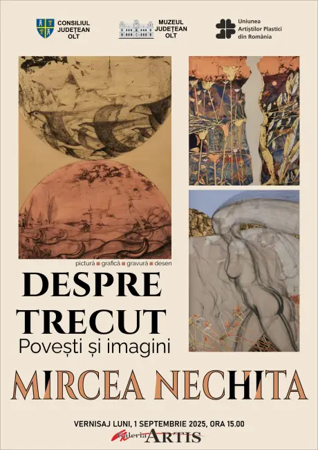 Foto Mircea Nechita, vernisaj la Galeria Artis Slatina - „Despre trecut. Poveşti şi imagini”