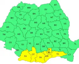 Foto Oltul, sub Cod Galben de caniculă sâmbătă
