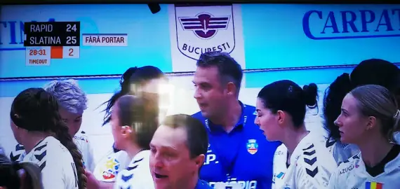 Foto CSM Slatina, victorie dramatică pe terenul celor de la Rapid Bucureşti, la debutul în Liga Florilor