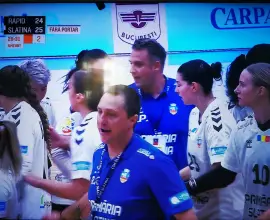Foto CSM Slatina, victorie dramatică pe terenul celor de la Rapid Bucureşti, la debutul în Liga Florilor