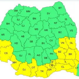 Foto Cod Galben de caniculă pentru ziua de marţi