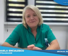 Foto O carieră dedicată pacienților: dr. Anda-Mihaela Enculescu de la Spitalul Slatina se pregătește de pensionare