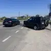 Foto Accident pe DN 65. Două persoane rănite, după impactul între două autoturisme