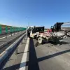 Imagine Trei muncitori uciși pe loc de o cisternă când făceau marcaje pe A1
