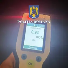 Foto Un tânăr, din Obârşia, depistat în trafic cu o alcoolemie de 0,94 mg/l. Poliţiştii au reţinut 57 de permise în weekend