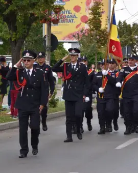 Foto Pompierii din Olt au sărbătorit 177 de ani de la lupta de pe Dealul Spirii