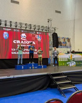 Foto Un elev din Balş, locul I la turneul de şah Grand Prix Craiova 2025