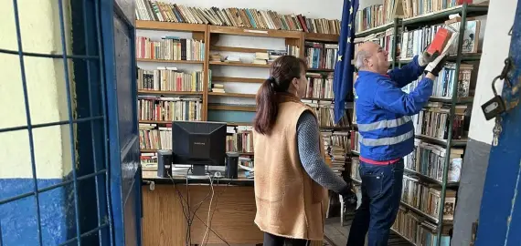Foto Biblioteca din Priseaca va fi redeschisă după aproape patru ani de pauză