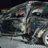 Imagine Nouă răniți după ce un șofer de 19 ani a intrat cu mașina într-o terasă din Piatra-Olt