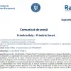 Foto Comunicat de presă începere proiect „Primăria Balș – Primărie Smart“