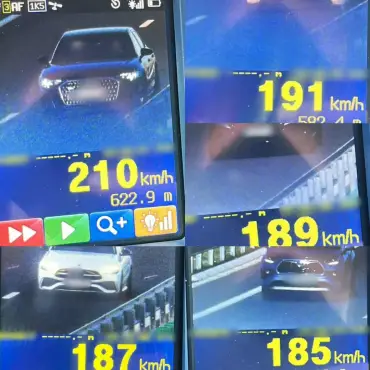 Foto Aproape 100 de permise reţinute şi zeci de sancţiuni, cele mai multe pentru viteză, în cadrul ROADPOL Safety Days