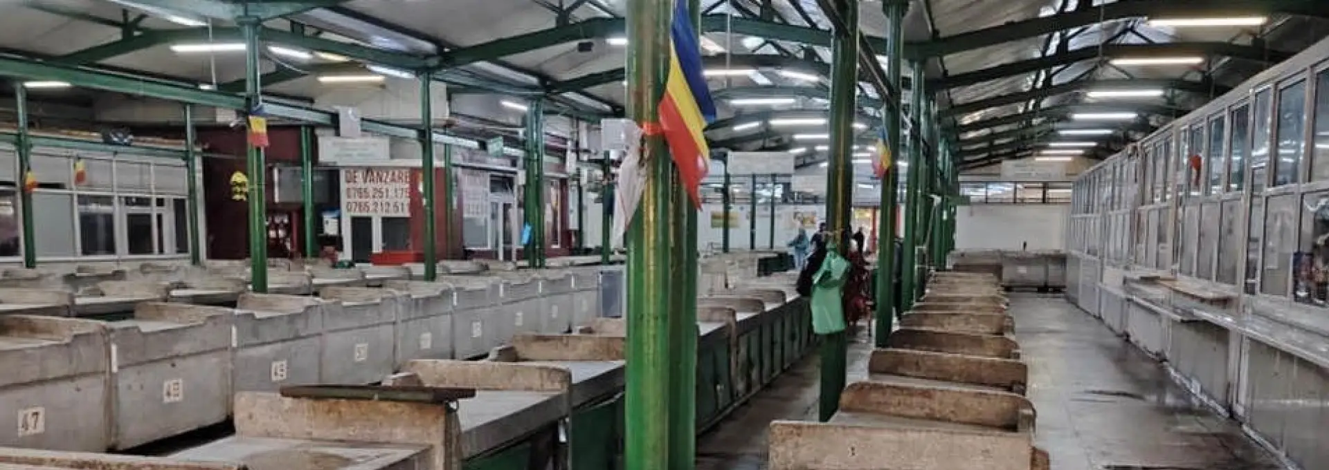 Foto DSVSA: Suspendarea activității piețelor agroalimentare din municipiul Slatina se va menține până la remedierea deficiențelor