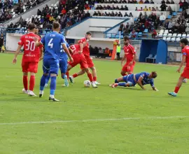 Foto CSM Slatina câştigă meciul de pe teren propriu cu CS Dinamo Bucureşti