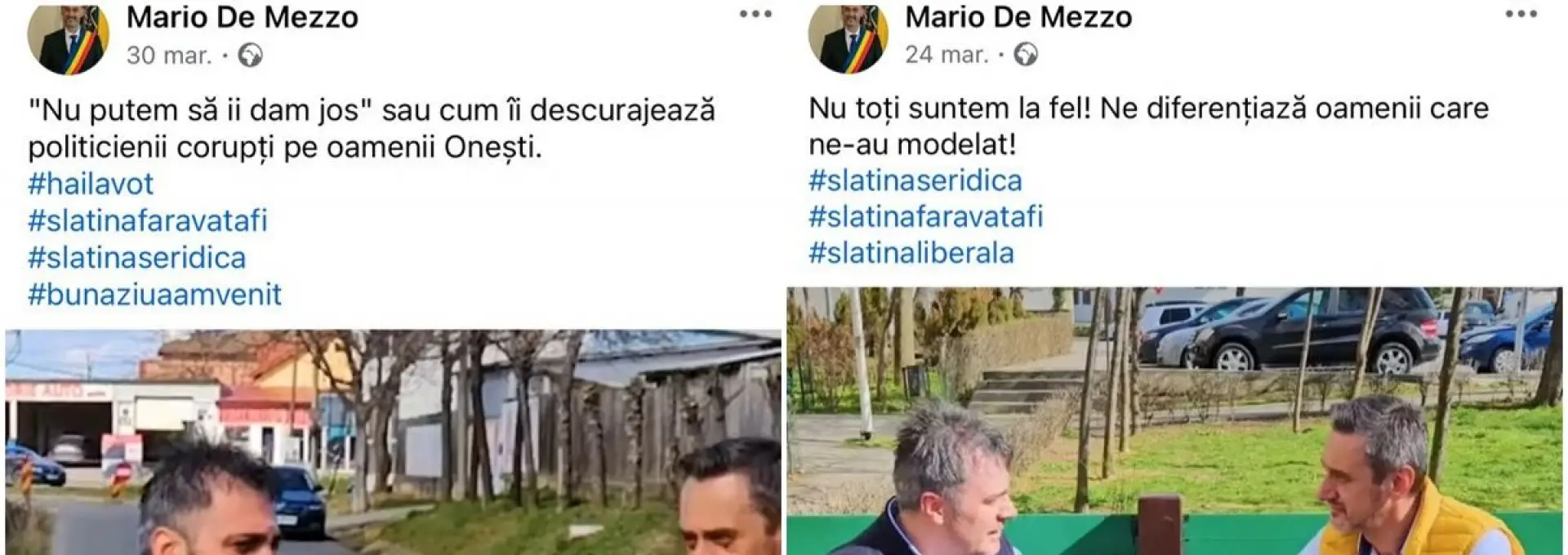 Foto De Mezzo i-a „aruncat un os”. Figurant în filmuleţele de campanie, pus şef la ecarisaj