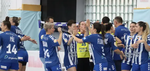 Foto CSM Slatina, meci pe teren propriu cu Gloria Bistriţa