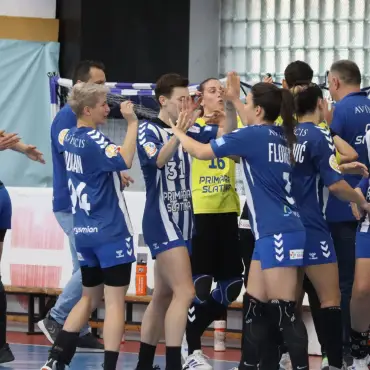 Foto CSM Slatina, meci pe teren propriu cu Gloria Bistriţa