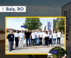 Foto Stradă din Balş, redenumită după fondatorul Hengst Filtration, compania germană care a deschis o fabrică în oraşul de pe Olteţ