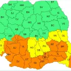 Foto Oltul, sub Cod Portocaliu de ploi, începând de joi dimineaţă. Vremea va fi deosebit de rece