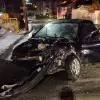 Foto Accident la Slatina: Doi răniți după ce un șofer băut și cu permisul suspendat a fugit de la locul faptei