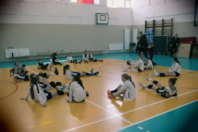 Foto Două echipe din Slatina, la startul Campionatului de Minivolei U13