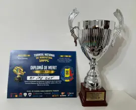 Foto Echipa IPJ Olt, locul III la Turneul Naţional de Fotbal al SNPPC