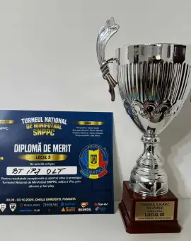 Foto Echipa IPJ Olt, locul III la Turneul Naţional de Fotbal al SNPPC