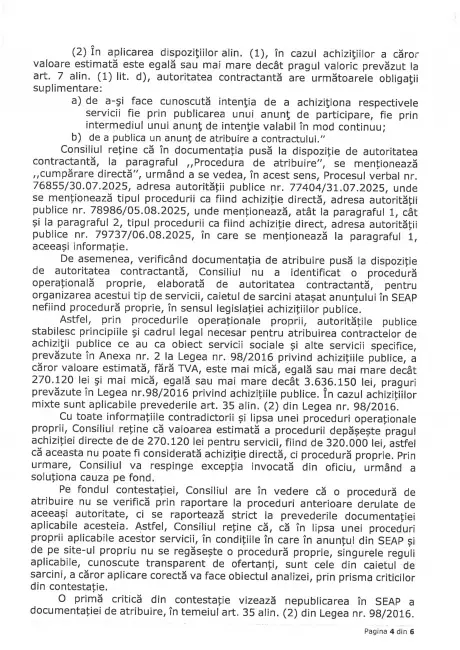 Foto Ilegalităţile făcute de De Mezzo în licitația pentru excursia la Disneyland. Ce spune decizia CNSC (document)