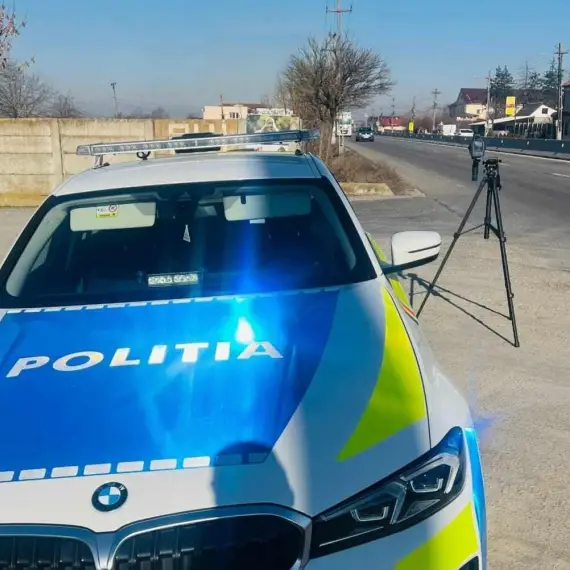 Foto Sistemul E-SIGUR, în acțiune pe drumurile din Olt, astăzi, 13 octombrie