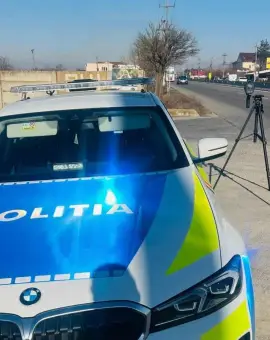 Foto Sistemul E-SIGUR, în acțiune pe drumurile din Olt, astăzi, 13 octombrie
