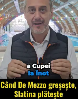 Foto PSD Slatina: Incompetența lui Mario De Mezzo anulează Cupa Slatinei la Înot