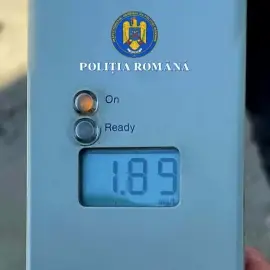 Foto Un tractorist a fost depistat în trafic, la Cilieni, fără permis şi sub influenţa alcoolului