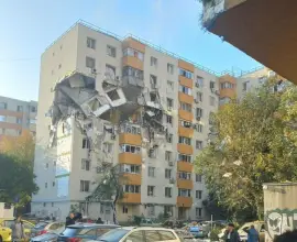 Foto Explozie puternică în Capitală. Apartamente distruse complet, mai mulţi răniţi şi cel puţin două persoane decedate