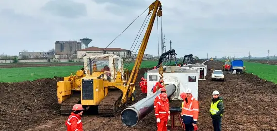 Foto Comuna Brebeni, tot mai aproape de alimentarea cu gaze prin conducta Ghercești–Jitaru. Primar: „Suntem prinși în presiunea conductei, avem speranțe”