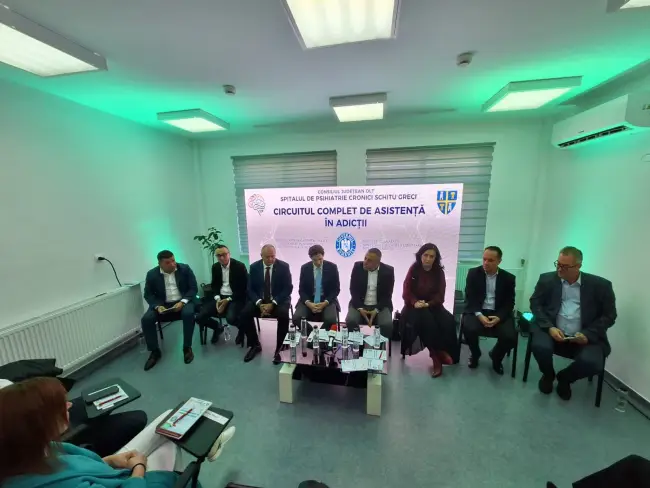 Foto Workshop despre adicții la Spitalul Schitu Greci: specialiști din toată țara au discutat despre circuitul complet al asistenței în dependențe (FOTO)