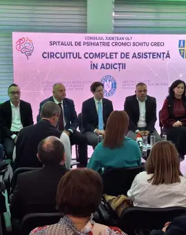 Foto Workshop despre adicții la Spitalul Schitu Greci: specialiști din toată țara au discutat despre circuitul complet al asistenței în dependențe (FOTO)