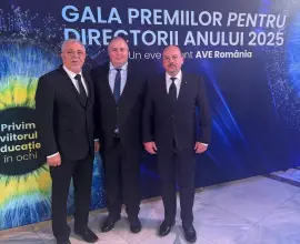 Foto Directorul Școlii „Gheorghe Magheru” din Caracal, Iulian Ninel Nicolae, desemnat „Directorul Anului 2025 pentru Antreprenoriat”