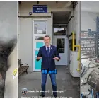 Foto Locatarii unui bloc din Slatina acuză Primăria că montează un lift doar până la etajul 5, deși proiectul prevede 6 etaje