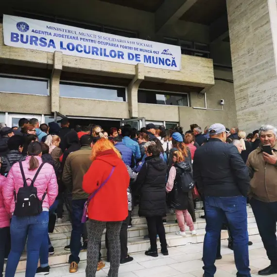 Foto 6,03% este rata şomajului la nivelul judeţului Olt