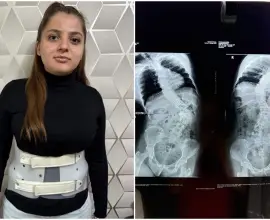 Foto Alexandra are nevoie de sprijinul nostru. 37.400 de euro este preţul unei vieţi normale pentru tânăra de doar 15 ani