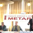 Foto Constantin Popescu, liderul Sindicatului „Aluministul” din Alro Slatina, ales prim-vicepreședinte al Federației Metarom