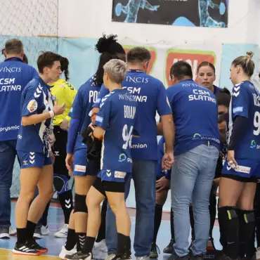 Foto CSM Slatina primește vizita formației CSM Târgu Jiu 