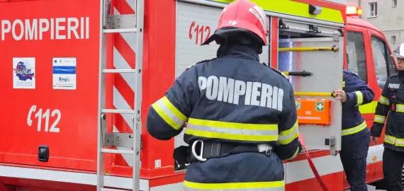 Foto Update medical de la ISU Olt: starea pompierilor răniți se menține stabilă, trei sunt spitalizați la Pitești