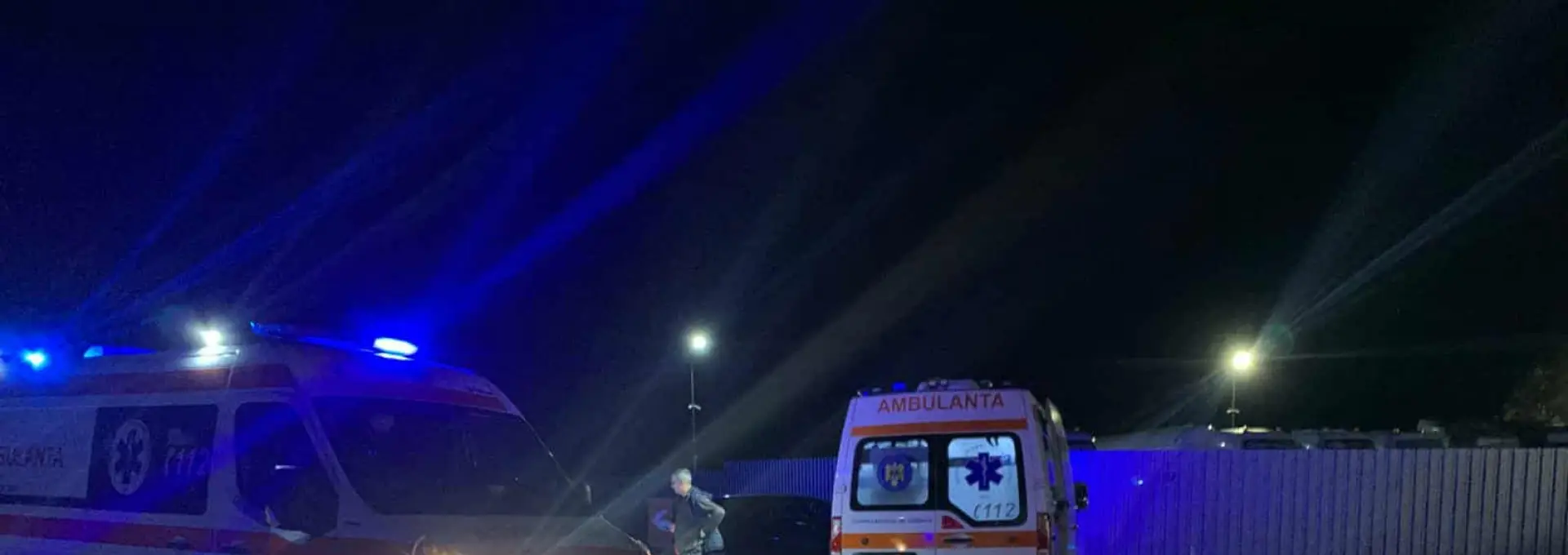 Foto Accident grav, la Optaşi. O persoană este resuscitată