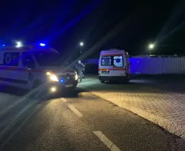 Foto Accident grav, la Optaşi. O persoană este resuscitată