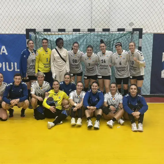 Foto CSM Slatina, la a treia victorie consecutivă în duelul cu CSM Târgu Jiu