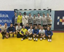 Foto CSM Slatina, la a treia victorie consecutivă în duelul cu CSM Târgu Jiu