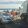 Foto Accident pe DEx12, în Dolj. Două persoane rănite