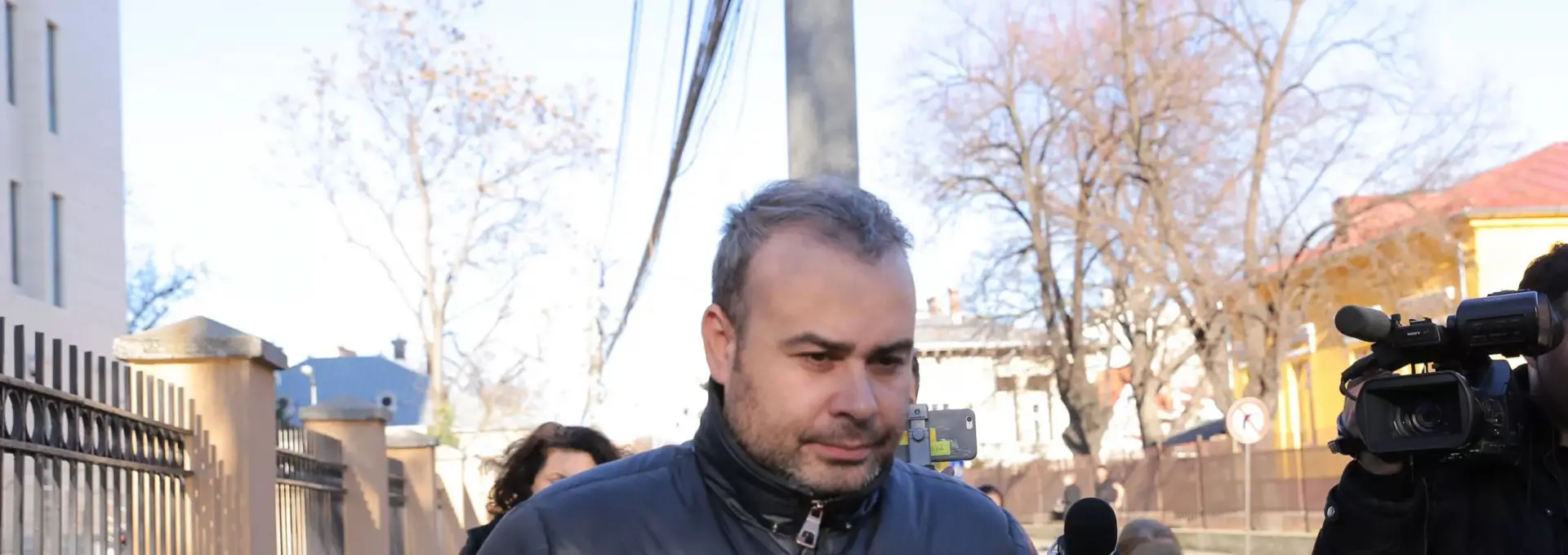 Foto Darius Vâlcov eliberat din închisoare