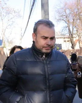 Foto Darius Vâlcov eliberat din închisoare