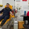 Foto Jandarmii olteni s-au alăturat campaniei „Donează sânge! Salvează o viaţă!”
